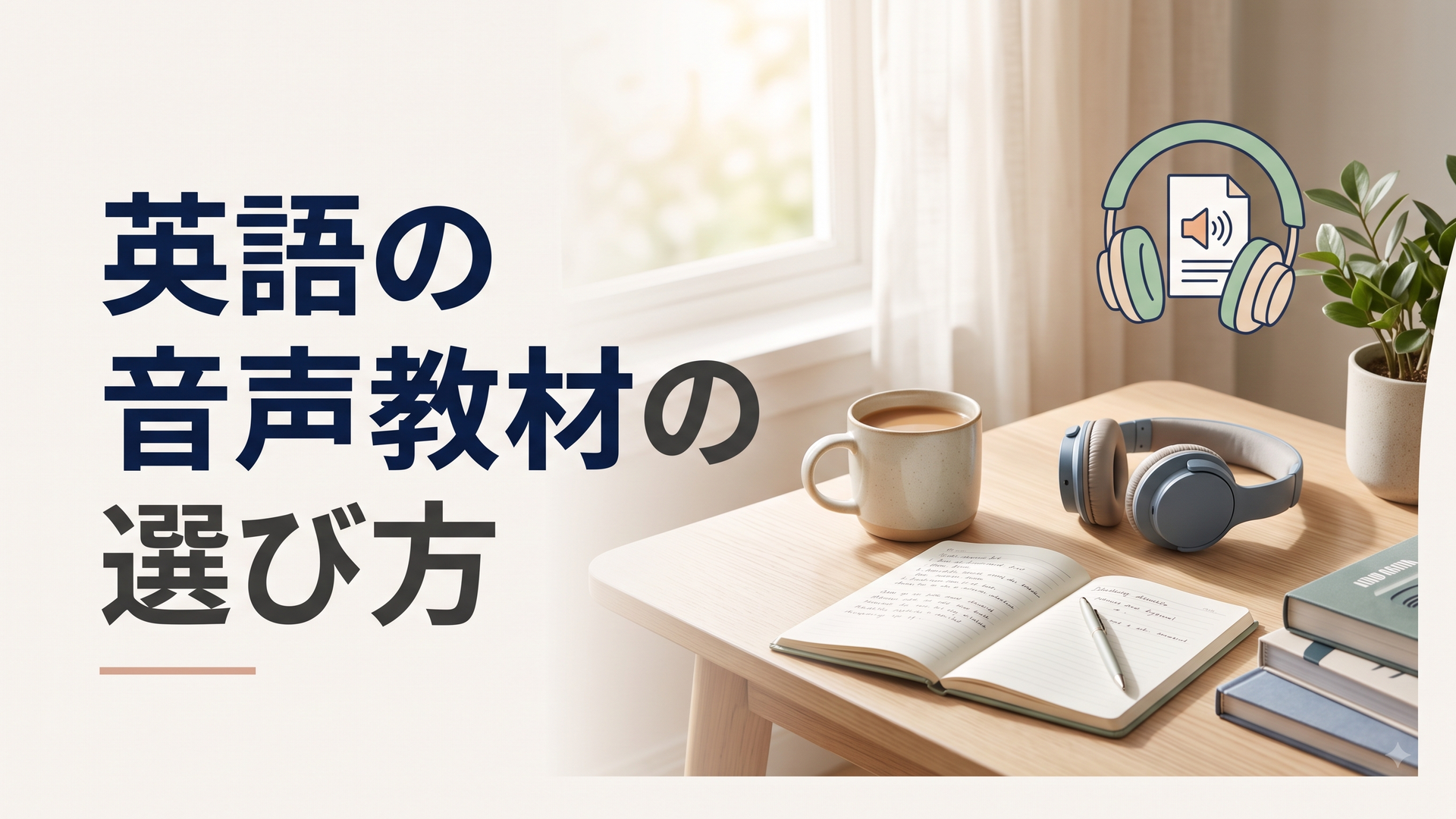 英語の音声教材の選び方